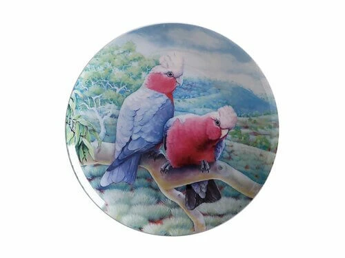 Birds of Australia 10 year Anniversary Plate 20cm Galah