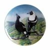 Birds of Australia 10 year Anniversary Plate 20cm Magpie