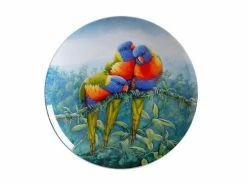 Birds of Australia 10 year Anniversary Plate 20cm Lorikeet