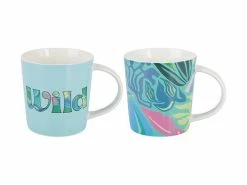 Kasey Rainbow Be Fierce Mug Set of 2 380ML Wild Gift Boxed