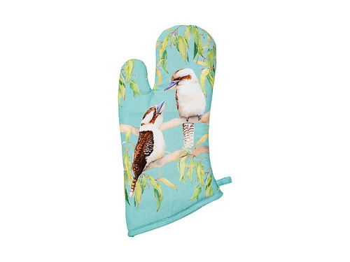 Katherine Castle Bird Talk Oven Mitt Kookaburras - Image 3