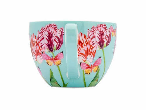 Gabby Malpas Posey Breakfast Cup & Saucer 400ML Tulip Love Gift Boxed - Image 3