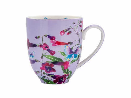 Gabby Malpas Posey Mug & Coaster Set Perennial Penstemons Gift Boxed - Image 3
