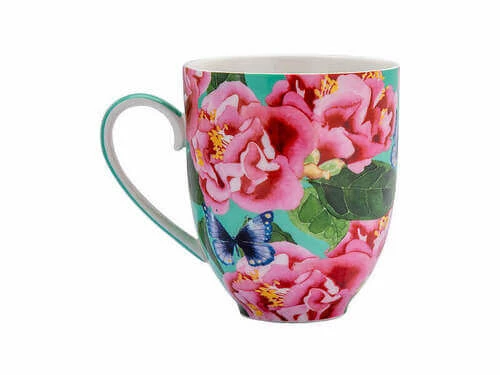 Gabby Malpas Posey Mug & Coaster Set Camellia Dreams Gift Boxed - Image 3