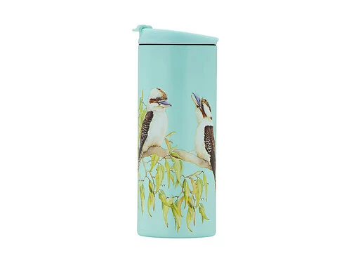 Katherine Castle Bird Talk Double Wall Insulated Cup 350ML Kookaburras - Image 2