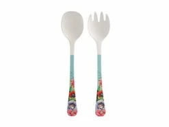 Balinese Garden Bamboo Salad Servers 23.5cm