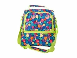 Kasey Rainbow Be Kind Insulated Lunch Bag Dots