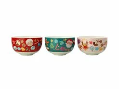 Kasey Rainbow Sparkly Season Bowl 10cm Set of 3 Gift Boxed